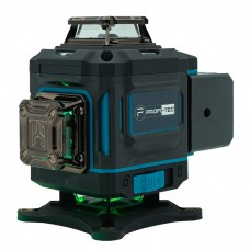 Лазерний нівелір PROFI-TEC PGL 4D 1640 (40м дальність, 16 ліній, зелений промінь, 2 батареЇ, 2 пульта)