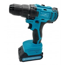 Аккумуляторный шуруповерт KRAISSMANN 2102 ABS 20/2 (две АКБ, зарядное устройство, кейс)