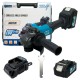 Аккумуляторная угловая шлифовальная машина PROFI-TEC DGA201BL POWERLine (2×PT2040EP (4.0 Ач), зарядное устройство)