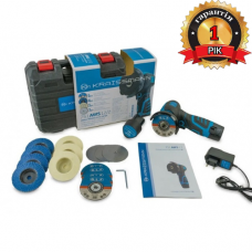 АККУМУЛЯТОРНАЯ МИНИ-БОЛГАРКА KRAISSMANN 751 AWS 12/2 (2 АККУМ., КЕЙС)