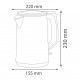 Електрочайник KETTLE-2 білий
