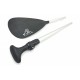 Весло для САП борда P03 (Aluminum+ABS) SUP board paddle