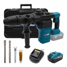 Аккумуляторный перфоратор PROFI-TEC PBH5620 POWERLine (1×PT2080EP (8.0 Ач), зарядное устройство)