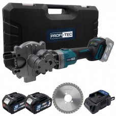 Акумуляторний різак для арматури PROFI-TEC PSC1120 POWERLine (2×PT2040MP (4.0Аг), зарядний пристрій)