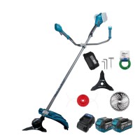 Аккумуляторная коса PROFI-TEC PGT4540 POWERLine (2×PT2040VX (4.0 Ач), зарядное устройство)