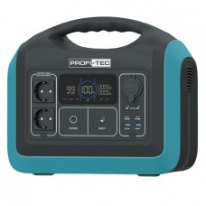 Зарядна станція портативна PROFI-TEC PPS1200 LiFePO₄ (ном. 1200 Вт / макс. 1500 Вт, батарея 992 Вт⋅год)