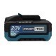 Акумуляторна батарея PROFI-TEC PT2080VX  20 В / 8.0 Aг / 21700  (високострумова, з індикатором)  посилені плата, каркас та контактна группа