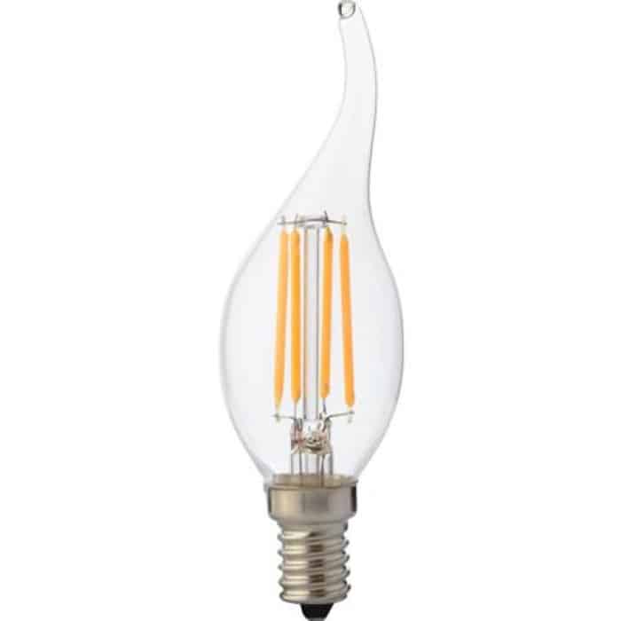 Світлодіодна лампа FILAMENT FLAME-4 4W Е14 4200К