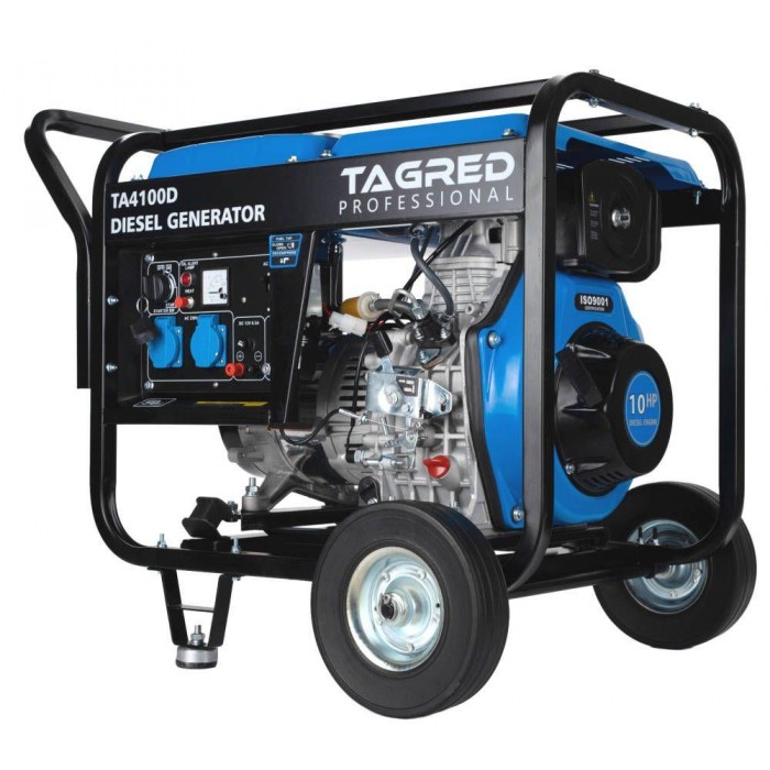 Дизельный генератор TAGRED TA4100D + газовая плитка Orcamp CK-505 + электрический обогреватель Gardyer HE2000