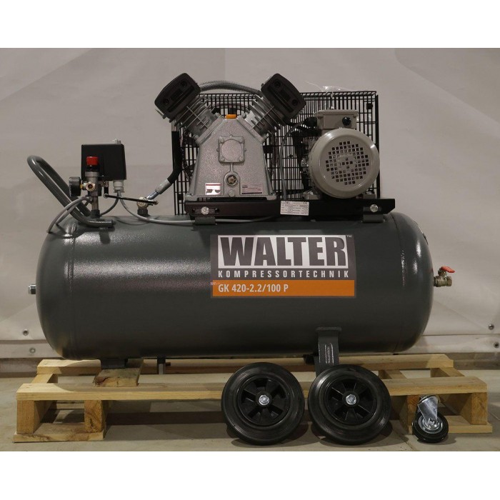 Компрессор поршневой WALTER GK 420-2,2/100 P