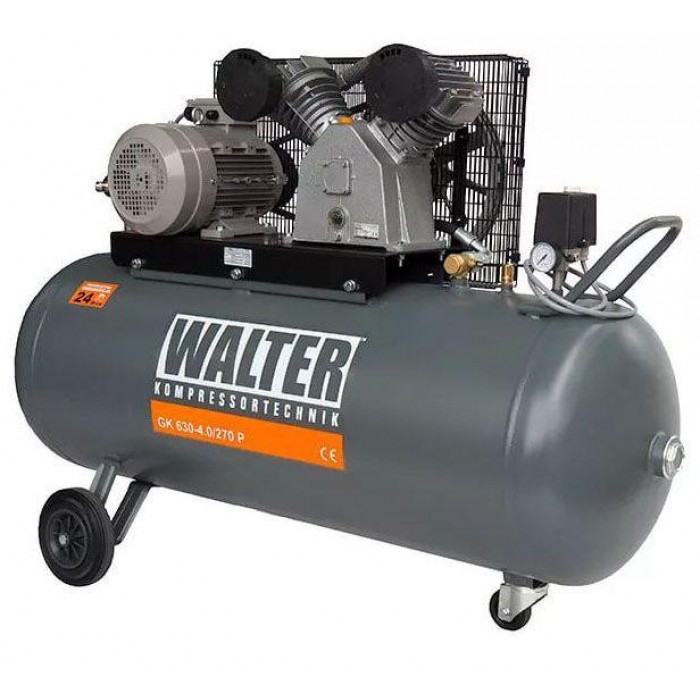 Компрессор поршневой WALTER GK 630-4,0/270 P