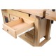 Верстак столярный из каучукового дерева Holzmann WB 210C