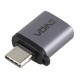 Адаптер OTG VOIN USB 3.0 в Type C Grey (VP-6106)
