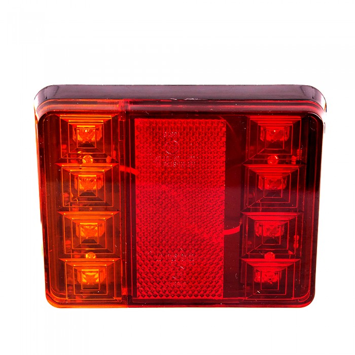 Фонарь задний BL-64908 8LED/12V/120х95х23mm/2шт (BL-64908)