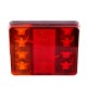 Фонарь задний BL-64908 8LED/12V/120х95х23mm/2шт (BL-64908)