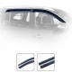 Дефлектори вікон Mercedes GLC-klasse X-205 2015 -> з Хром Молдінгом