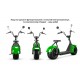 Электроскутер Citycoco 1500W, 60V12Ah, Black (r804/1500Bk)