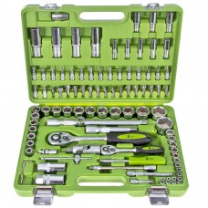 Универсальный набор инструмента 1/4' & 1/2', 94 предм. (6 гран.) (НГ-4094П-6) (НГ-4094П-6) Alloid. 