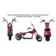Электроскутер Chopper 3000W, 60V20Ah, Black (r804-m3/3000Bk)