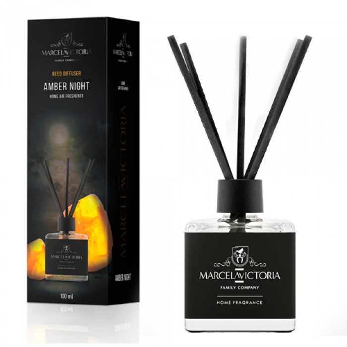Ароматизатор рідкий для дому/офісу Tasotti 'Reed diffuser' 100ml  Amber Night