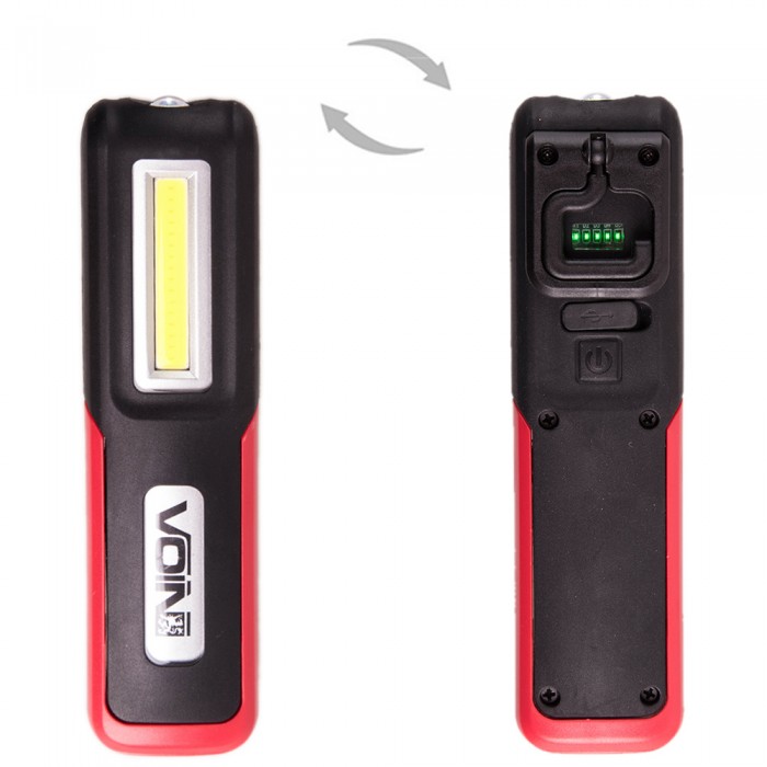 Переноска 'VOIN' VL- 99, 3W-COB+3W XPE/АКБ1200mAh/магнит/инд. заряда (VL-99)