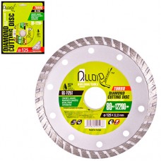 Alloid. Диск алмазный отрезной Turbo 125 мм (DS-7125T)