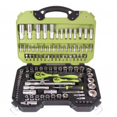 Универсальный набор инструмента 1/4' & 1/2', 108 предм. (6 гран.)  Трещотки 72 зуба.(TS-108) (TS-108) Alloid. 