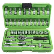 Alloid. Набор головок 1/4', 46 предм. 4-14 мм. (НГ-2046П)