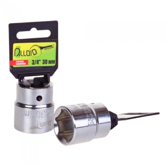 Торцевая головка 3/4', 6 гран. 32 мм. (ТГ- 60132M) Alloid.