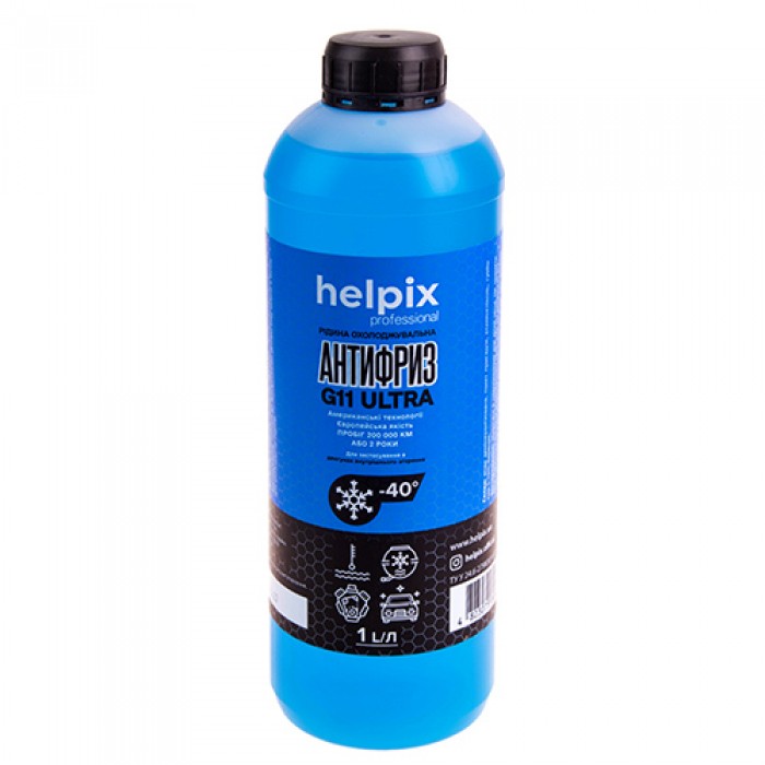 Антифриз 'HELPIX' G11 синий (1л) (6652)