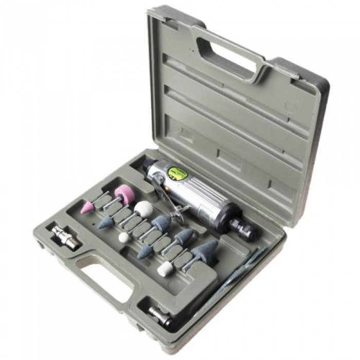 Пневматич.шлифмашинка с комплектом шарожек  (ПШ-1206) Alloid. 