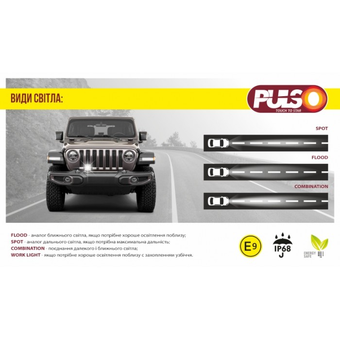 Фара рабочего света WLP-48S1F2 FLOOD 16Led*3W (106*106*18)/10-30V/48W/6000K (WLP-48S1F2)