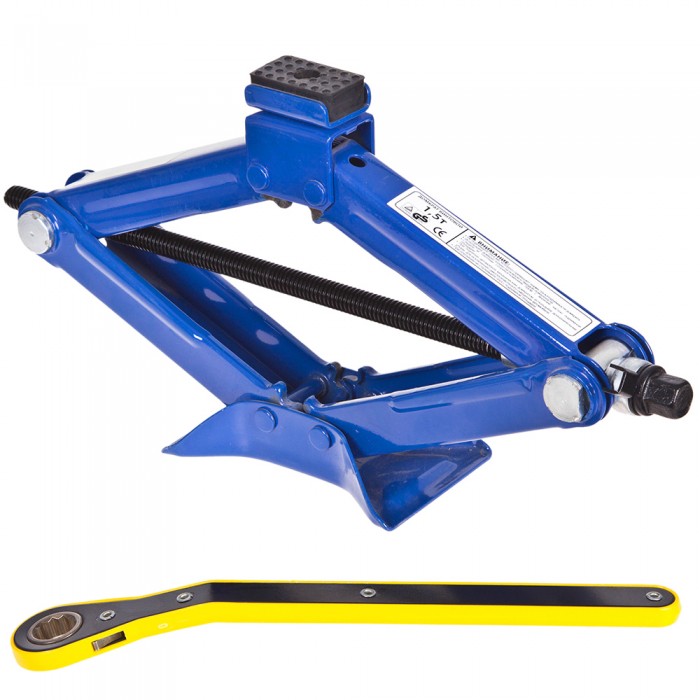 Домкрат ромб 1,5т короб. с трещоткой, высота подъема 390 мм. 2,7кг (ДВ-Т10105В/ST-105B-1,5t) (ДВ-Т10105В/ST105B-1,5Т)