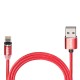 Кабель магнітний PULSO USB - Lightning 2,4А, 1m, red (тільки зарядка)