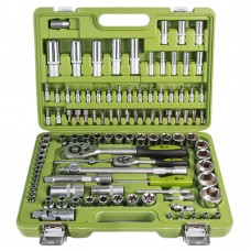 Универсальный набор инструмента 1/4' & 1/2', 108 предм. (6 гран.) (НГ-4108П-6) (НГ-4108П-6) Alloid. 