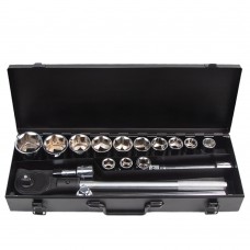 Alloid. Набор головок 3/4', 17 предм. 12 гран. 19-50 мм. (НГ-6017М-12) (НГ-6017М-12)