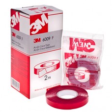 Лента липкая двухсторонняя '3М'/6008F-   9мм*1м/красная (6008F-9мм*1м)