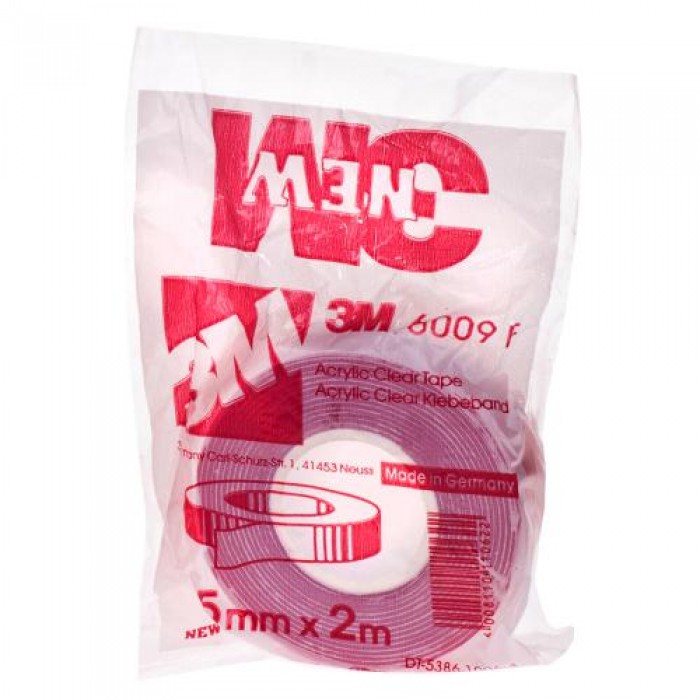 Лента липкая двухсторонняя '3М'/6008F- 8мм*5м/красная (6008F-8мм*5м)