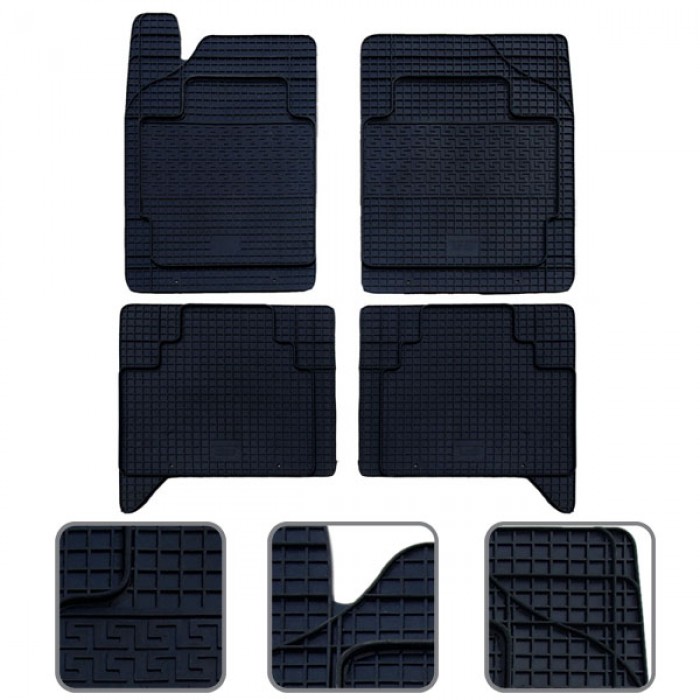 Ковры 'P/A'  UNI_ELEMENT_(CLASIC) кт 4 шт (96562)