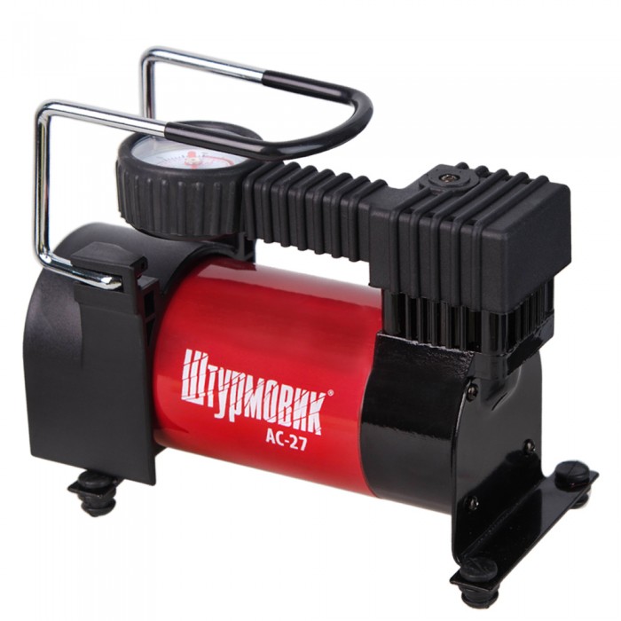 Компрессор 'Штурмовик' АС-27 100psi/12Amp/35л/прикуриватель (АС-27)