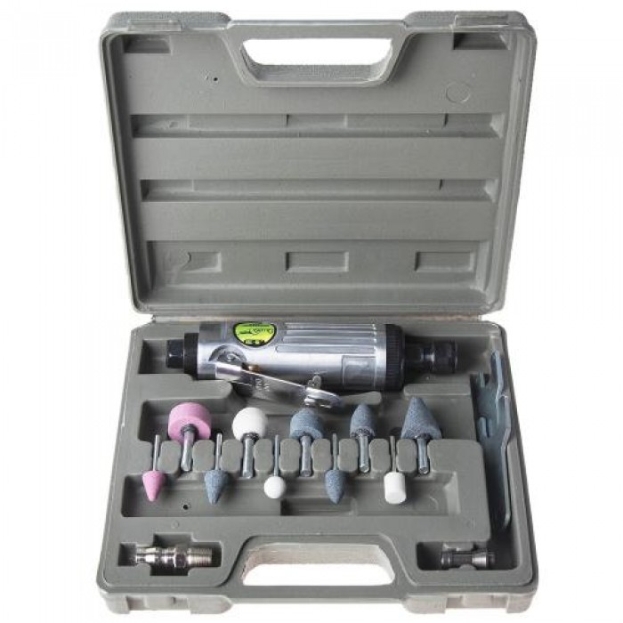 Пневматич.шлифмашинка с комплектом шарожек  (ПШ-1206) Alloid. 