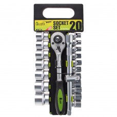 Alloid. Набор головок 1/2', 20 предмета. 8-32 мм. (НГ-4020П)