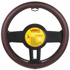 Чехол руля  VLOD-L948 BR M кор/БО/один шов/кожа (VLOD-L948 BR M)