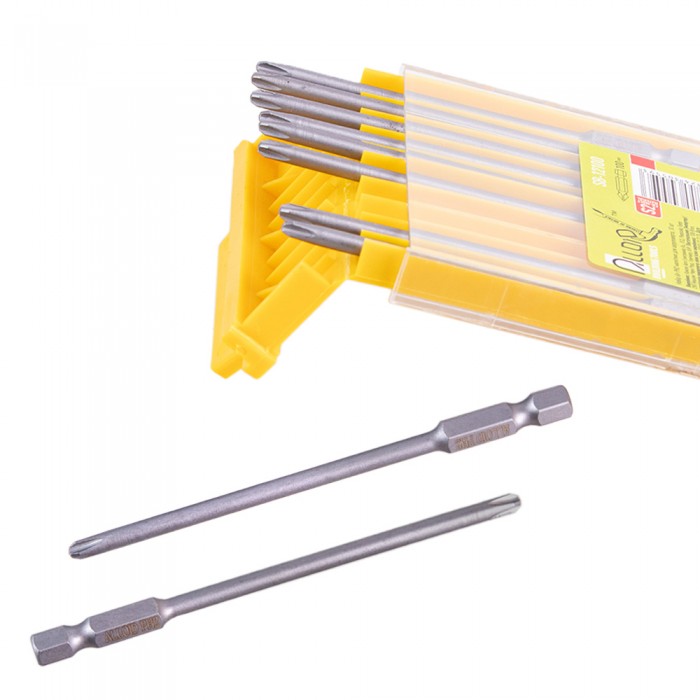 Alloid. Набор бит магнитных для шуруповерта PH2 100мм, S2 (10шт) (SB-12100)