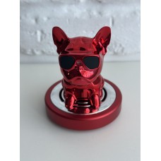 Автомобільний ароматизатор Bulldog з головою, що хитається (стильний ароматизатор на торпеду БульДог)